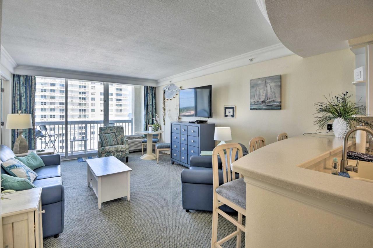Vacation Vibe Condo Eleventh-Floor Ocean Views デイトナ・ビーチ エクステリア 写真