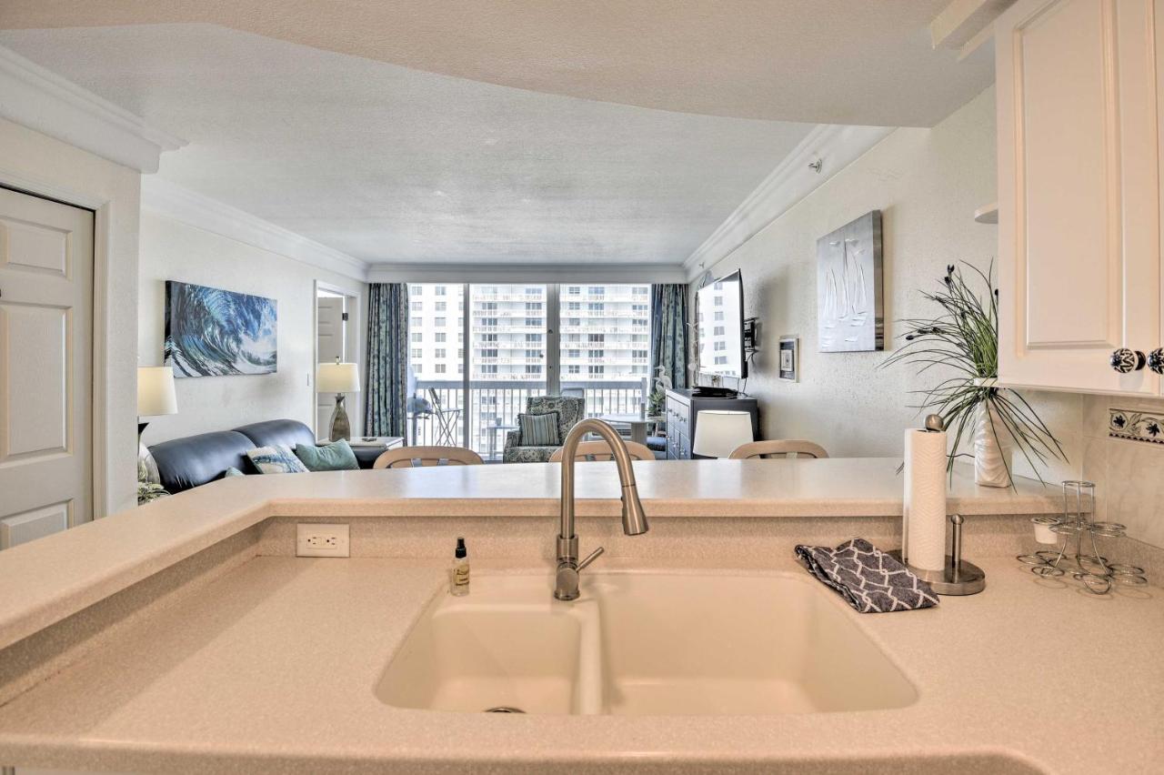 Vacation Vibe Condo Eleventh-Floor Ocean Views デイトナ・ビーチ エクステリア 写真