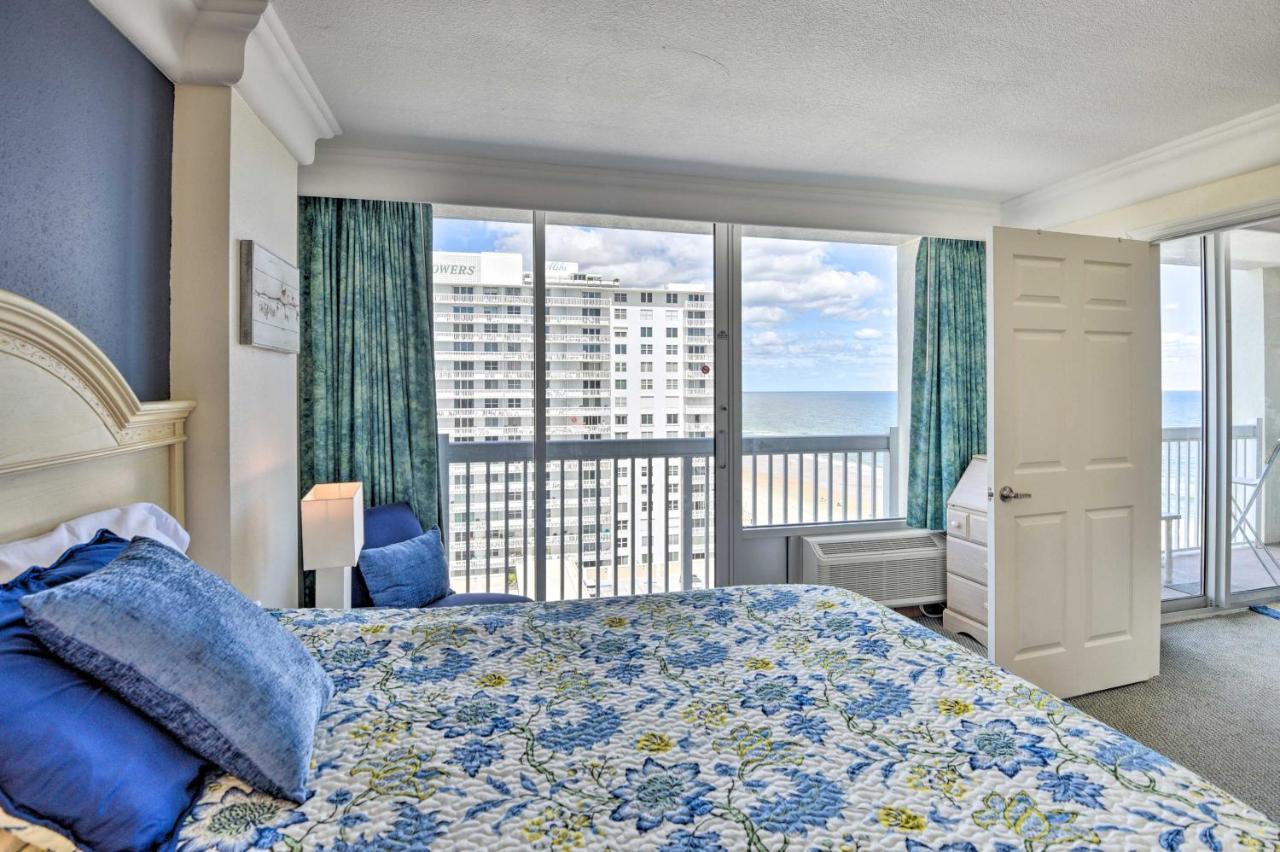 Vacation Vibe Condo Eleventh-Floor Ocean Views デイトナ・ビーチ エクステリア 写真